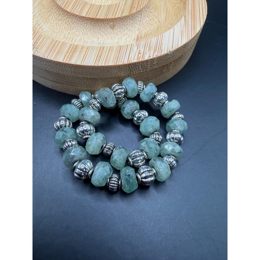 Small Green Kyanite Bracelet